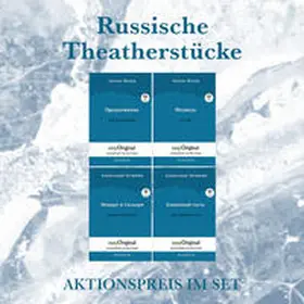 EasyOriginal Verlag / Tschechow / Puschkin |  Russische Theaterstücke (Bücher + 4 Audio-CDs) - Lesemethode von Ilya Frank | Buch |  Sack Fachmedien