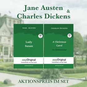 EasyOriginal Verlag / Austen / Dickens |  Jane Austen & Charles Dickens Hardcover (Bücher + 2 MP3 Audio-CDs) - Lesemethode von Ilya Frank | Buch |  Sack Fachmedien