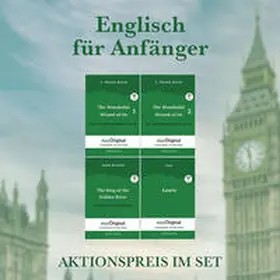 EasyOriginal Verlag / Baum / Ruskin |  Englisch für Anfänger (Bücher + 4 MP3 Audio-CDs) - Lesemethode von Ilya Frank | Buch |  Sack Fachmedien