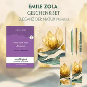 EasyOriginal Verlag / Zola |  Émile Zola Geschenkset (mit Audio-Online) + Eleganz der Natur Schreibset Premium | Buch |  Sack Fachmedien
