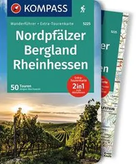 Wachowski |  KOMPASS Wanderführer Nordpfälzer Bergland, Rheinhessen, 50 Touren | Buch |  Sack Fachmedien