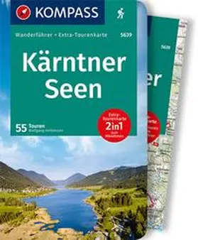 Heitzmann, W: KOMPASS Wanderführer Kärntner Seen, 55 Touren | Buch | 978-3-99121-048-1 | www.sack.de