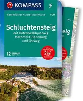 Theil |  KOMPASS Wanderführer Schluchtensteig, mit Hotzenwaldquerweg, Hochrhein-Höhenweg und Ostweg, 12 Tagesetappen | Buch |  Sack Fachmedien