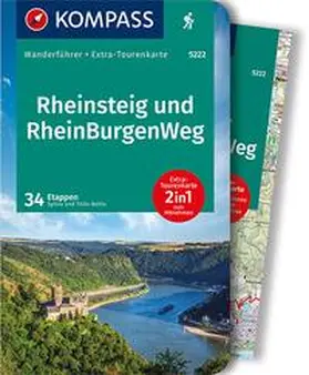Behla |  KOMPASS Wanderführer Rheinsteig RheinBurgenWeg, 60 Touren | Buch |  Sack Fachmedien