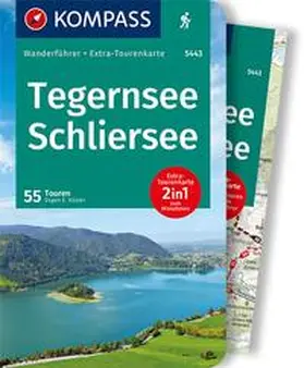 Hüsler |  KOMPASS Wanderführer Tegernsee, Schliersee, 55 Touren mit Extra-Tourenkarte | Buch |  Sack Fachmedien