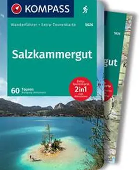 Heitzmann |  KOMPASS Wanderführer Salzkammergut, 60 Touren | Buch |  Sack Fachmedien