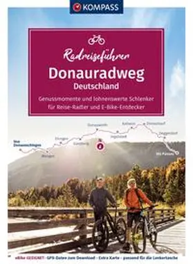 Enke |  KOMPASS Radreiseführer Donauradweg Deutschland | Buch |  Sack Fachmedien