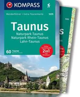 Forsch |  KOMPASS Wanderführer Taunus, Naturpark Taunus, Naturpark Rhein-Taunus, Lahn-Taunus, 60 Touren mit Extra-Tourenkarte | Buch |  Sack Fachmedien