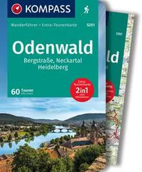 Haan |  KOMPASS Wanderführer Odenwald, 60 Touren mit Extra-Tourenkarte | Buch |  Sack Fachmedien