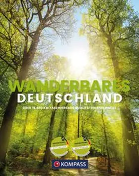  KOMPASS Bildband Wanderbares Deutschland | Buch |  Sack Fachmedien