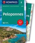 Will |  KOMPASS Wanderführer Peloponnes, 55 Touren mit Extra-Tourenkarte | Buch |  Sack Fachmedien