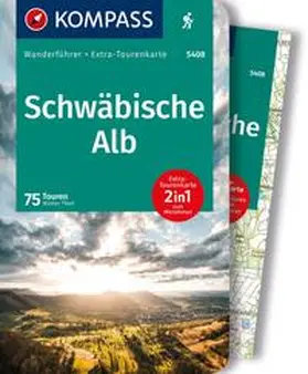 Theil |  KOMPASS Wanderführer Schwäbische Alb, 75 Touren mit Extra-Tourenkarte | Buch |  Sack Fachmedien