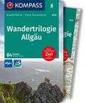 Sänger |  KOMPASS Wanderführer Wandertrilogie Allgäu, 84 Touren mit Extra-Tourenkarte | Buch |  Sack Fachmedien