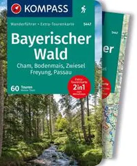 Theil |  KOMPASS Wanderführer Bayerischer Wald, Cham, Bodenmais, Zwiesel, Freyung, Passau, 60 Touren mit Extra-Tourenkarte | Buch |  Sack Fachmedien