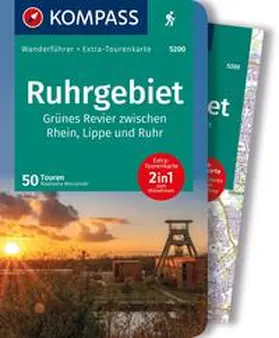 Moczynski |  KOMPASS Wanderführer Ruhrgebiet, 50 Touren mit Extra-Tourenkarte | Buch |  Sack Fachmedien