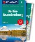 Will |  KOMPASS Wanderführer Berlin-Brandenburg, 75 Touren mit Extra-Tourenkarte | Buch |  Sack Fachmedien