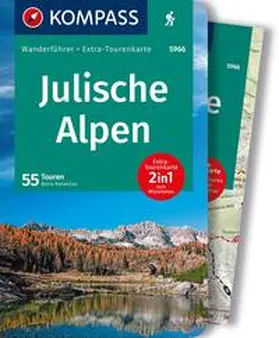  KOMPASS Wanderführer Julische Alpen, 55 Touren mit Extra-Tourenkarte | Buch |  Sack Fachmedien