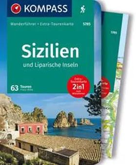  KOMPASS Wanderführer Sizilien und Liparische Inseln, 60 Touren | Buch |  Sack Fachmedien
