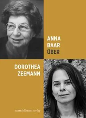 Baar |  Über Dorothea Zeemann | Buch |  Sack Fachmedien