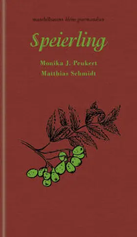 Peukert / Schmidt |  Speierling | Buch |  Sack Fachmedien