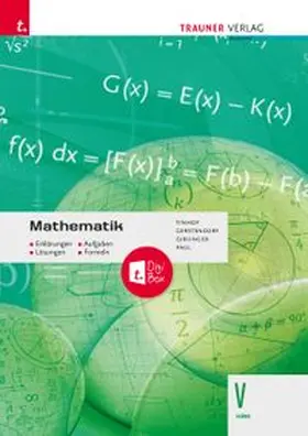 Tinhof / Girlinger / Gerstendorf |  Mathematik V HAK + TRAUNER-DigiBox - Erklärungen, Aufgaben, Lösungen, Formeln | Buch |  Sack Fachmedien