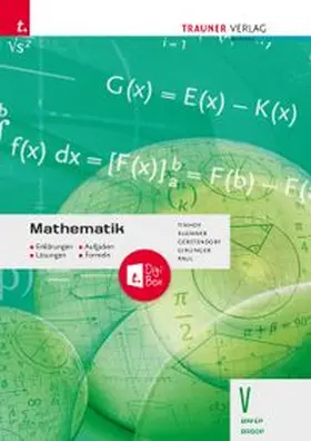 Tinhof / Klonner / Gerstendorf |  Mathematik V BAFEP/BASOP - Erklärungen, Aufgaben, Lösungen, Formeln + TRAUNER-DigiBox | Buch |  Sack Fachmedien