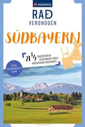  KOMPASS Radvergnügen Südbayern | Buch |  Sack Fachmedien