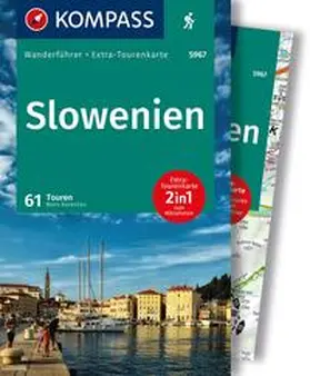 Korencan |  KOMPASS Wanderführer Slowenien, 61 Touren mit Extra-Tourenkarte | Buch |  Sack Fachmedien