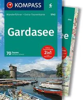 Schulze |  KOMPASS Wanderführer Gardasee, 70 Touren mit Extra-Tourenkarte | Buch |  Sack Fachmedien