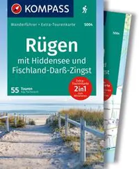 Tschersich |  KOMPASS Wanderführer Rügen, mit Hiddensee und Fischland-Darß-Zingst, 55 Touren mit Extra-Tourenkarte | Buch |  Sack Fachmedien