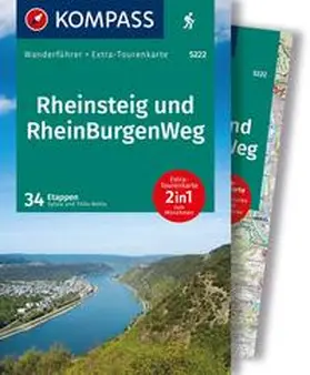 Behla |  KOMPASS Wanderführer Rheinsteig RheinBurgenWeg, 34 Etappen mit Extra-Tourenkarte | Buch |  Sack Fachmedien