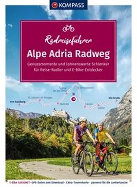 Strobl |  KOMPASS Radreiseführer Alpe Adria Radweg | Buch |  Sack Fachmedien