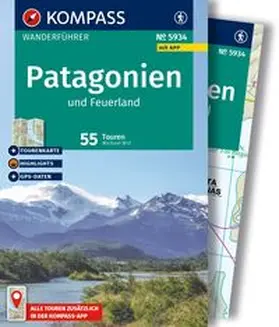 Will |  KOMPASS Wanderführer Patagonien und Feuerland, 55 Touren mit Extra-Tourenkarte | Buch |  Sack Fachmedien