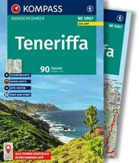 Lair |  KOMPASS Wanderführer Teneriffa, 90 Touren mit Extra-Tourenkarte | Buch |  Sack Fachmedien