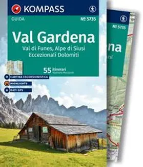 Moczynski |  KOMPASS guida escursionistica Val Gardena, Val di Funes, Alpe di Siusi, 55 itinerari | Buch |  Sack Fachmedien
