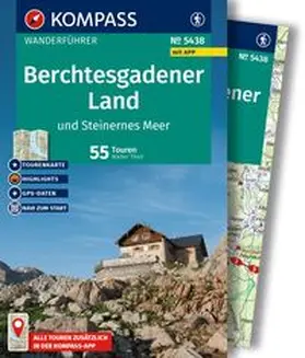 Theil |  KOMPASS Wanderführer Berchtesgadener Land und Steinernes Meer, 55 Touren mit Extra-Tourenkarte | Buch |  Sack Fachmedien