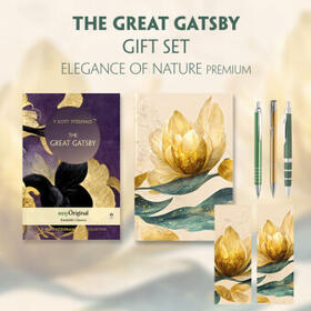 EasyOriginal Verlag / Fitzgerald |  The Great Gatsby (with audio-online) Readable Classics Geschenkset + Eleganz der Natur Schreibset Premium | Buch |  Sack Fachmedien