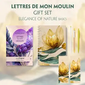 EasyOriginal Verlag / Daudet |  Lettres de mon Moulin (with audio-online) Readable Classics Geschenkset + Eleganz der Natur Schreibset Basics | Buch |  Sack Fachmedien