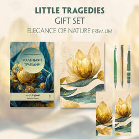 EasyOriginal Verlag / Puschkin |  EasyOriginal Readable Classics / Die Kleine Tragödien (with audio-online) Readable Classics Geschenkset + Eleganz der Natur Schreibset Premium | Buch |  Sack Fachmedien