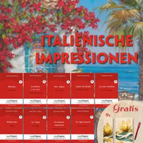 EasyOriginal Verlag / Pirandello / Verga |  Italienische Impressionen (3 Bücher + Audio-Online + exklusive Extras) - Frank-Lesemethode | Buch |  Sack Fachmedien
