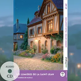 Delaunay / Verlag / Frank |  Les lumières de la Saint-Jean - Französische Krimi-Lektüre A1-A2 (+ Audio-CD) | Buch |  Sack Fachmedien