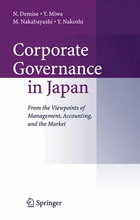 Demise / Miwa / Nabayashi | Corporate Governance in Japan | E-Book | www.sack.de