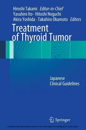 Takami / Ito / Noguchi |  Treatment of Thyroid Tumor | eBook | Sack Fachmedien