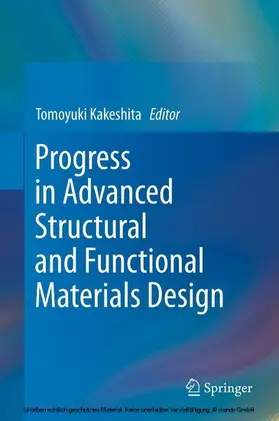 Kakeshita | Progress in Advanced Structural and Functional Materials Design | E-Book | www.sack.de