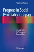 Nakane |  Progress in Social Psychiatry in Japan | Buch |  Sack Fachmedien