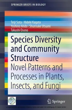 Sota / Kagata / Ando |  Species Diversity and Community Structure | eBook | Sack Fachmedien