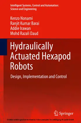 Nonami / Barai / Irawan | Hydraulically Actuated Hexapod Robots | E-Book | sack.de