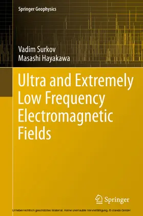 Surkov / Hayakawa | Ultra and Extremely Low Frequency Electromagnetic Fields | E-Book | sack.de