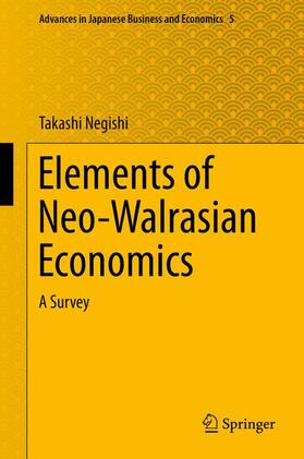 Negishi |  Elements of Neo-Walrasian Economics | Buch |  Sack Fachmedien