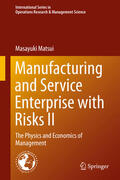 Matsui |  Manufacturing and Service Enterprise with Risks II | eBook | Sack Fachmedien